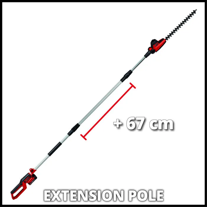 Einhell Gereedschap Einhell GC-HH 18/45 Li T Solo - Accu Telescopische Heggenschaar - Power X-Change