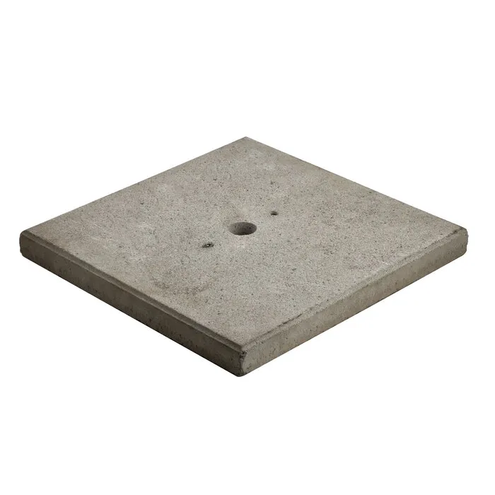 AquaPoint Aquapoint Betonnen Basis Waterzuilen Aquapoint Grey 40x40x4 cm