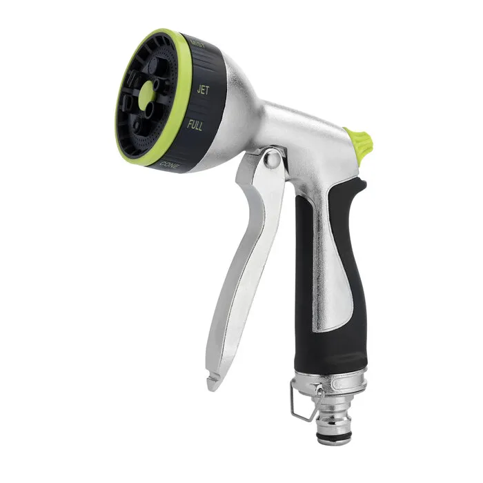 AquaJet Metalen Broes Verchoomde met 8 functies