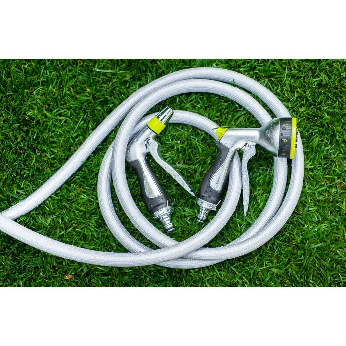 AquaJet Metalen Broes Verchoomde met 8 functies