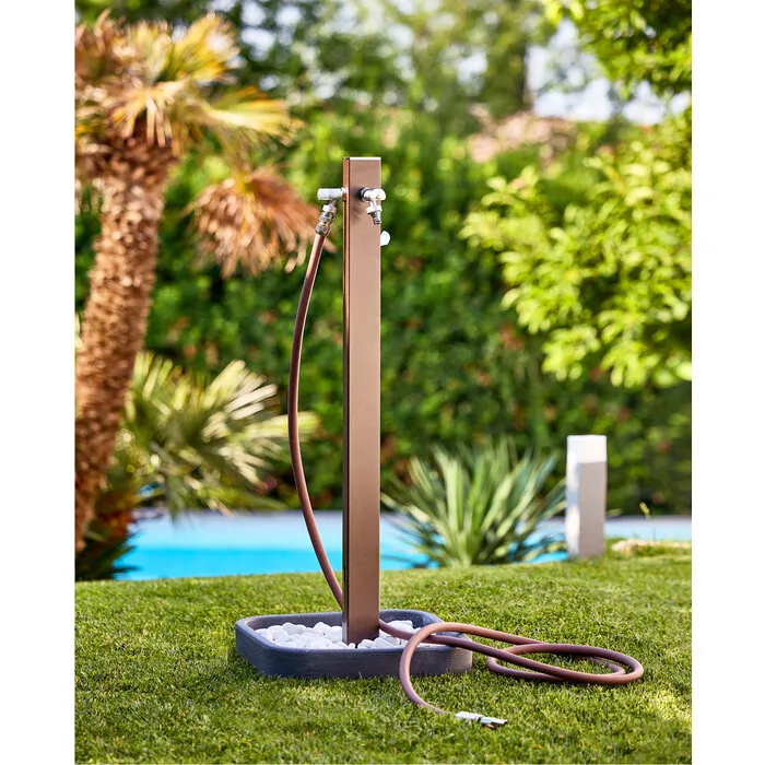AquaPoint Aquapoint Triangle Metal Bronze 120CM - L 9CM
