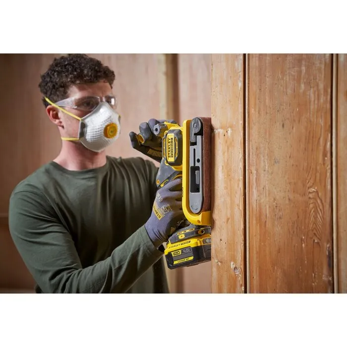 Stanley Stanley SFMCW223B V20 Accu Bandschuurmachine 18V - Zonder Accu & Lader