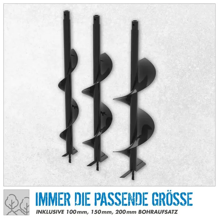 Güde Güde GE 1450.1 Benzine Grondboor - 2 PK