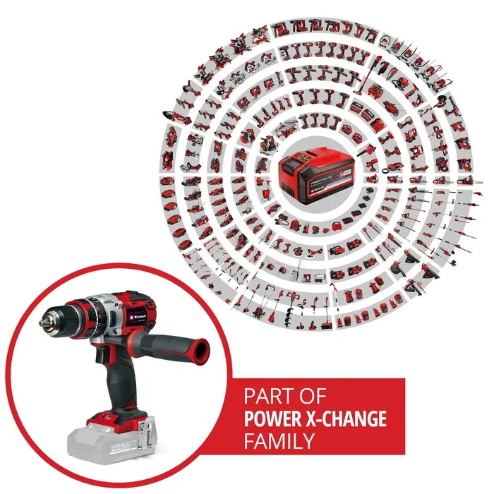 Einhell Gereedschap Einhell TP-CD 18/80 Li-i BL Solo - Accu Klopboor-/Schroefmachine - Power X-Change