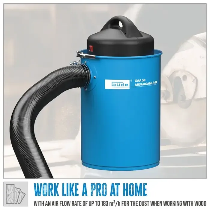 Güde Güde GAA 50 Afzuiginstallatie 100/60/40/34/28mm