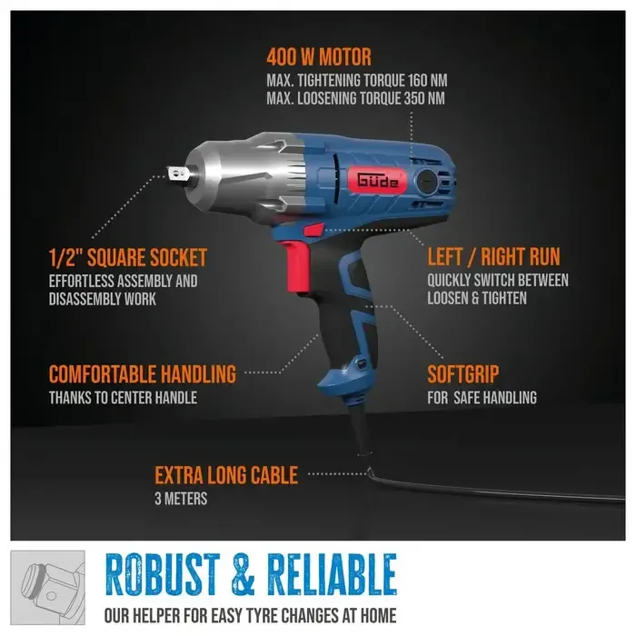 Güde Güde Elektrische Slagmoersleutel ESS 350