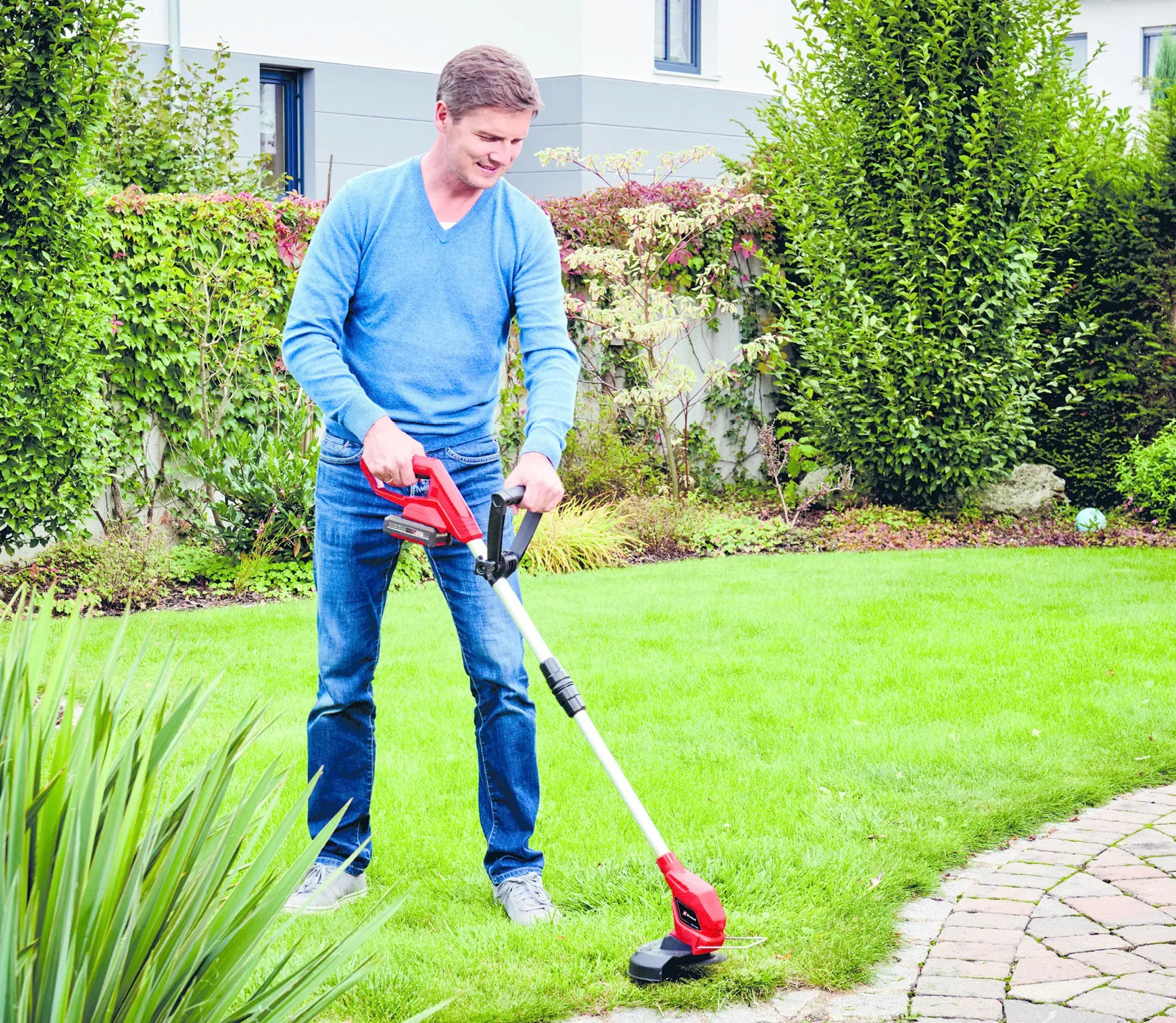 Grastrimmer draad vervangen? 