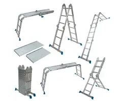Silverline Silverline - Multifunctionele ladder met platform