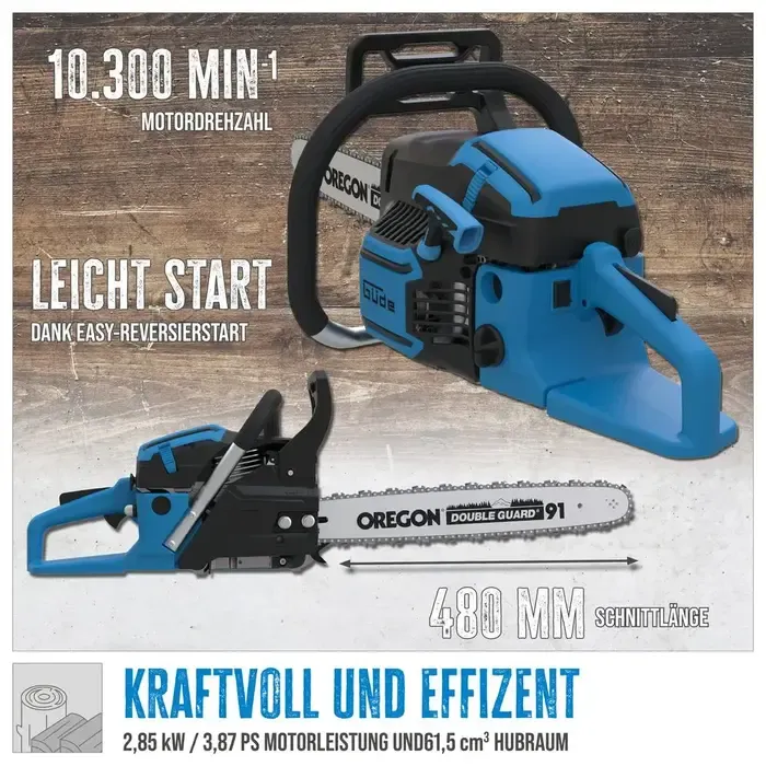 Güde Güde KS 500-62 Benzine Kettingzaag 3,9 PK - 50cm