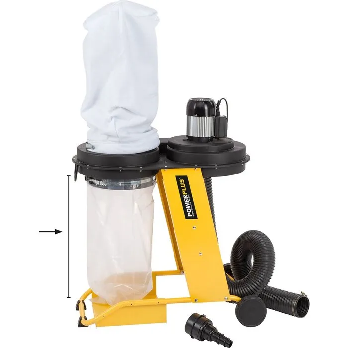 Powerplus Powerplus POWX2090A Plastic opvangzak Set van 5 - Tbv POWX2090