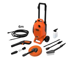 Black & Decker B&D BEPW1700KIT Hogedrukreiniger met variabele handgreep 1700Watt