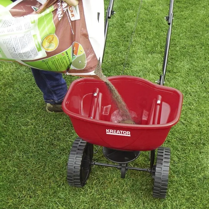 Kreator Strooiwagen 450mm 15Liter KRTGR9003 - roterend
