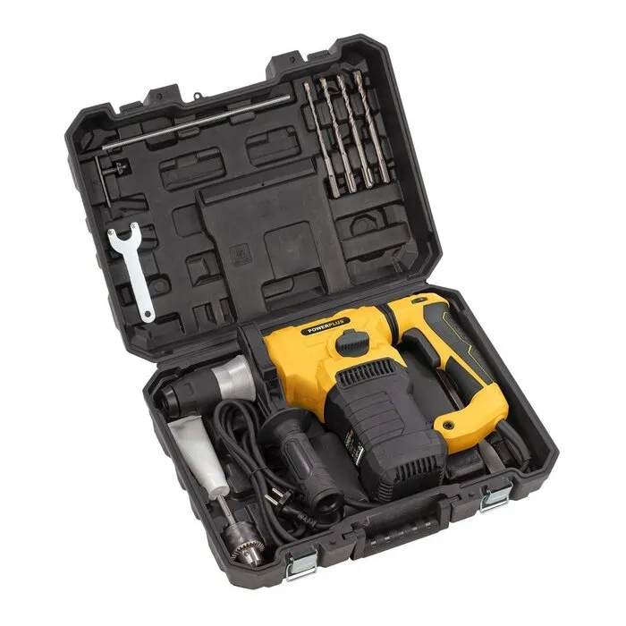 Powerplus PowerPlus POWX1197 Boorhamer 1500Watt - inclusief 7 accessoires