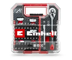 Einhell Gereedschap Einhell Dop & Bitsetset 37-Delig L-Case