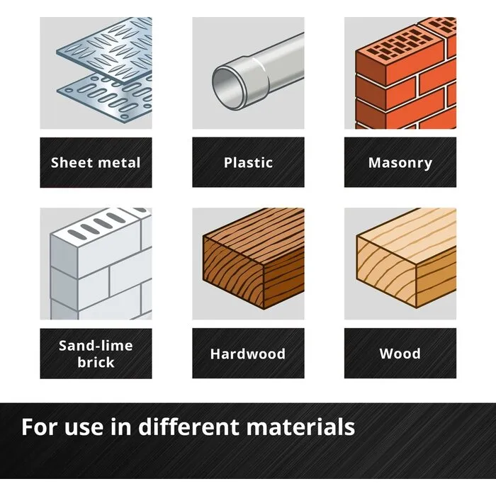Einhell Gereedschap Einhell Dop & Bitsetset 37-Delig L-Case