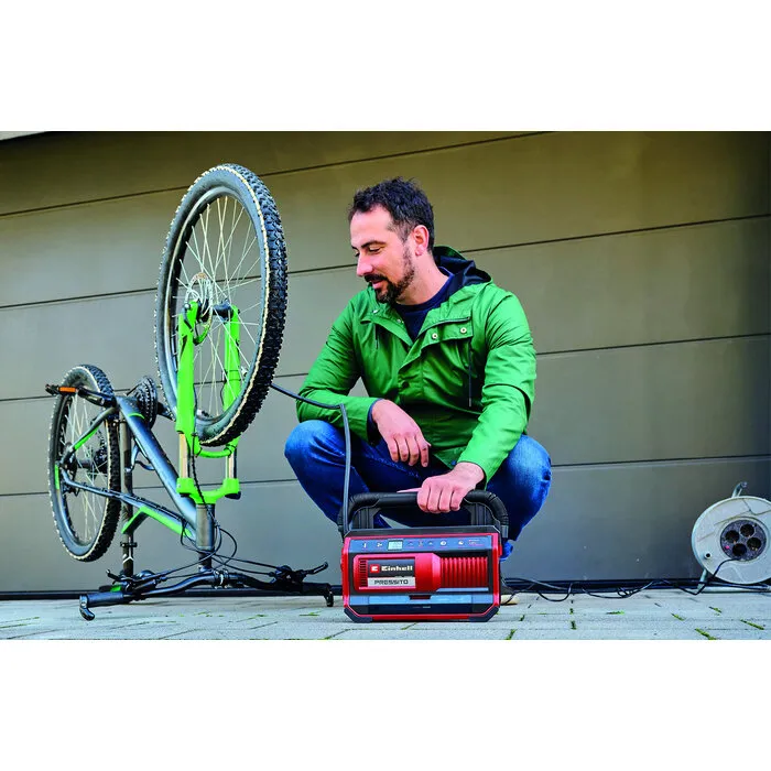 Einhell Gereedschap Einhell PRESSITO 18/25 Hybride Solo - 6in1 Accu Compressor - Power X-Change