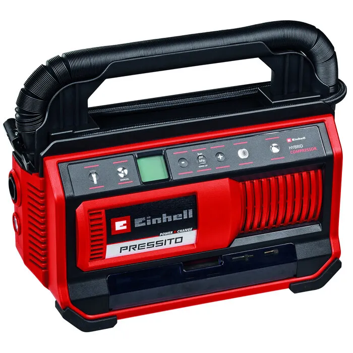 Einhell Gereedschap Einhell PRESSITO 18/25 Hybride Solo - 6in1 Accu Compressor - Power X-Change