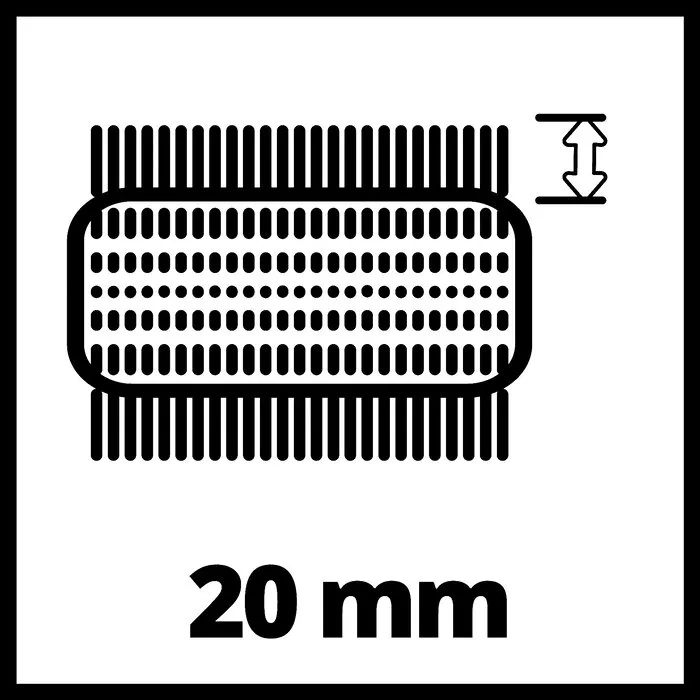 Einhell Gereedschap Einhell MEDIUM Borstel 90/20 - 1 stuk -  Breedte: 90 mm - Dikte: 20 mm - Geschikt voor Picobella 18/90 Li Solo