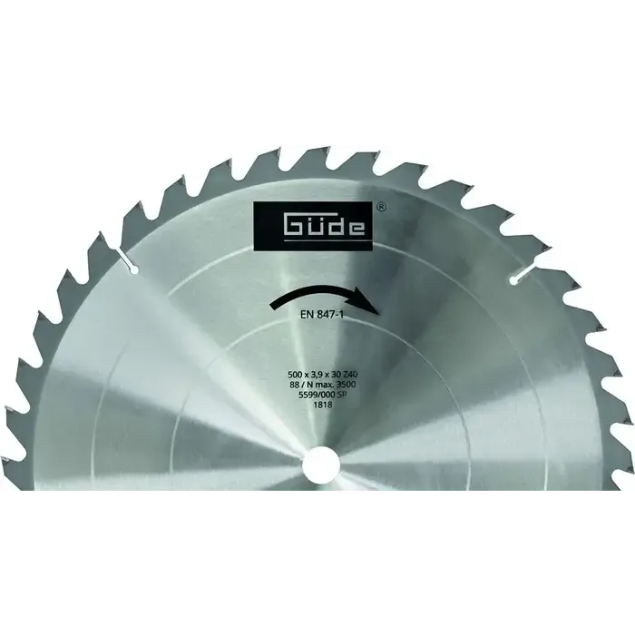 Güde Güde HM Zaagblad 500x30 40Tands