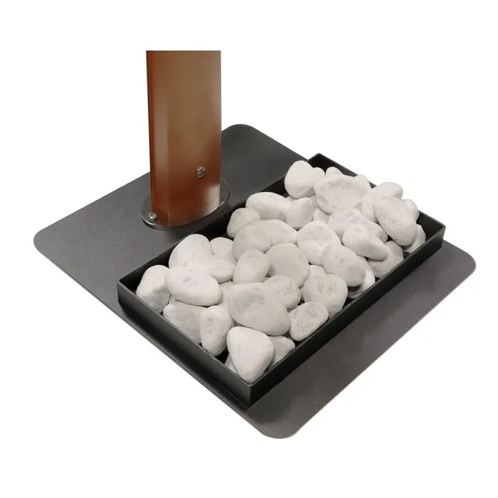 AquaPoint Buitengootrooster Zwart tbv waterzuil