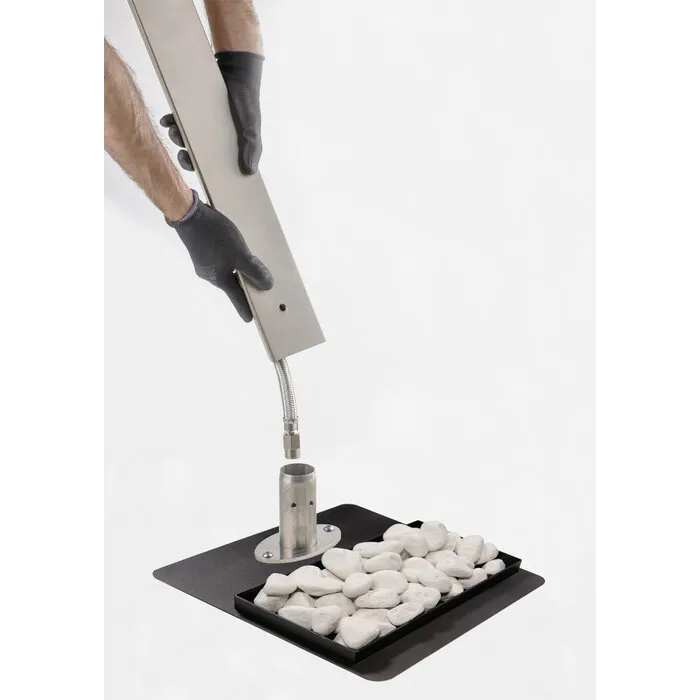 AquaPoint Buitengootrooster Zwart tbv waterzuil