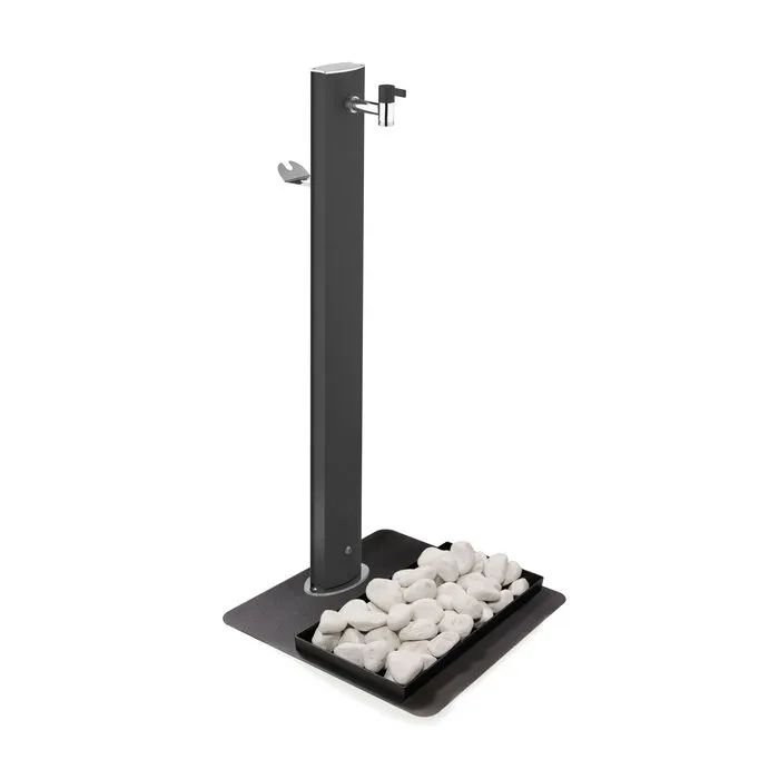 AquaPoint Buitengootrooster Zwart tbv waterzuil