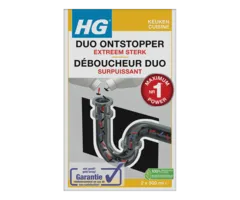 HG HG Duo ontstopper - 2 x 500 ml
