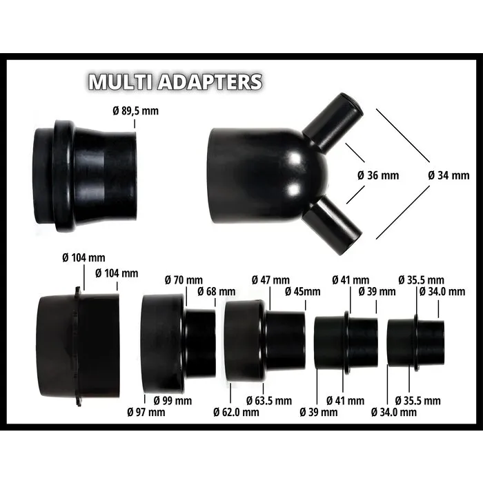 Einhell Gereedschap Einhell afzuiginstallatie TE-VE 550/2 A