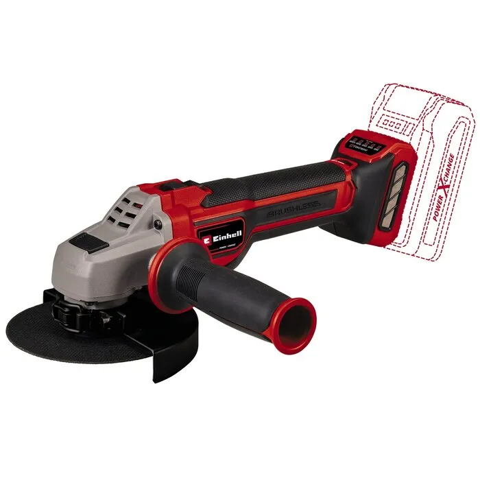 Einhell Gereedschap Einhell Accu Haakse Slijper TP-AG 18/125 CE Q Li - Solo
