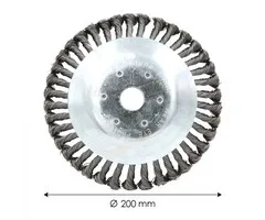 Overig Onkruidborstel 200mm voor Bosmaaier