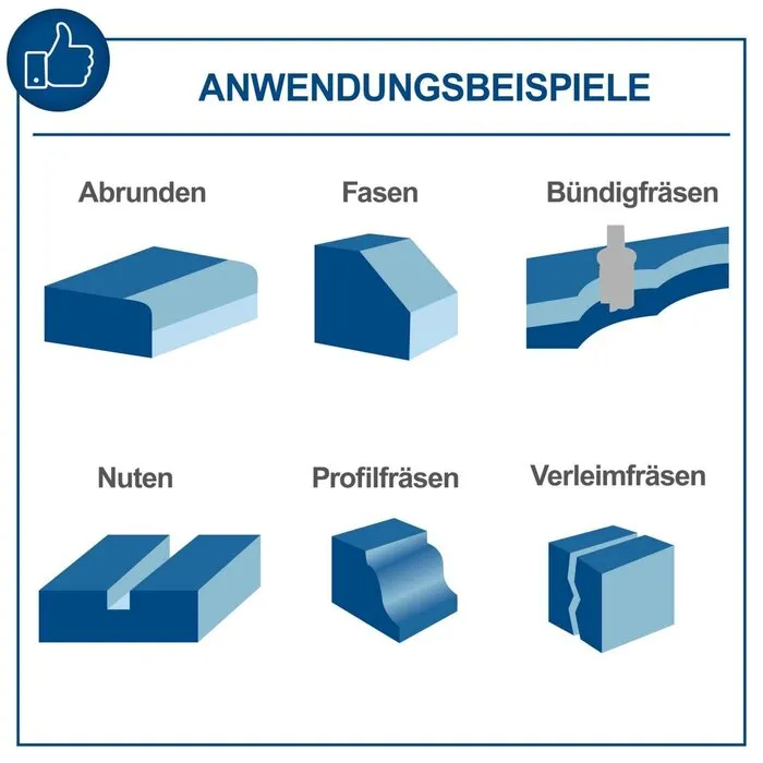 Scheppach Scheppach HF60 Tafelfrees - 1500W