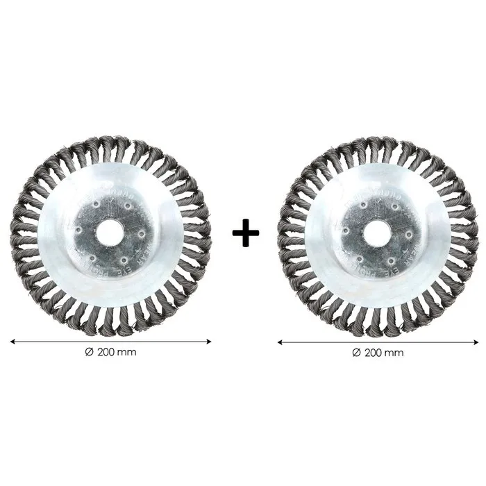 Overig Onkruidborstel 200mm - SET (2X)
