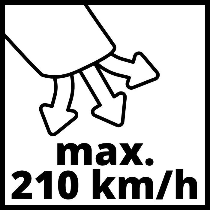 Einhell Gereedschap GC-CL 18 Li E Solo - Accu Bladblazer - Power X-Change