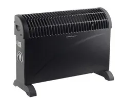 Benson Tools Convector heater 750/1250/2000W middel zwart