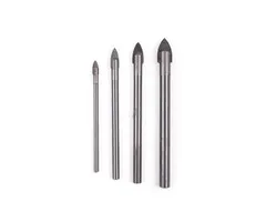 Benson Tools Boorset 4 dlg glas 3 - 5 -6 - 8 mm