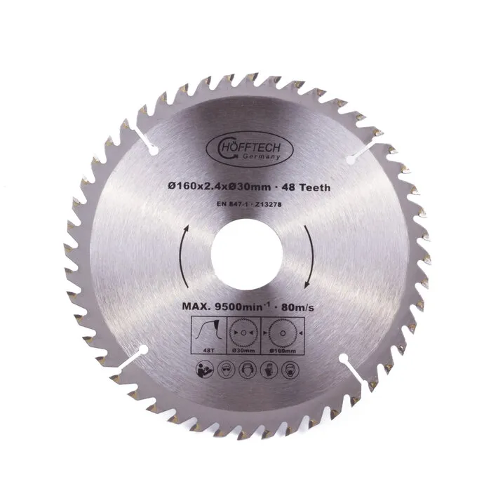 Höfftech Cirkelzaagblad 160 x 30 mm 48 tands