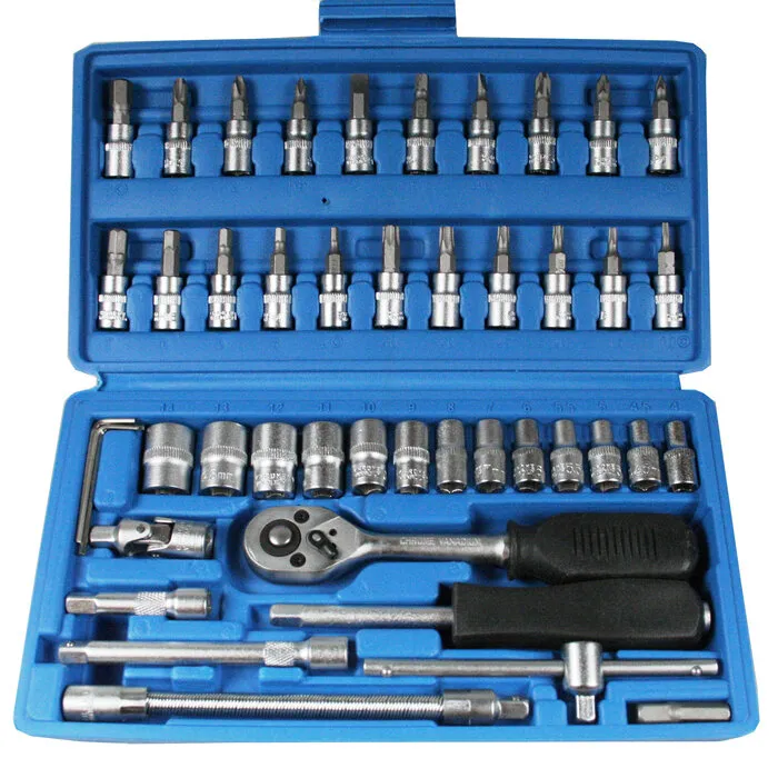 Benson Tools Benson Doppendoos 46 dlg satin finish