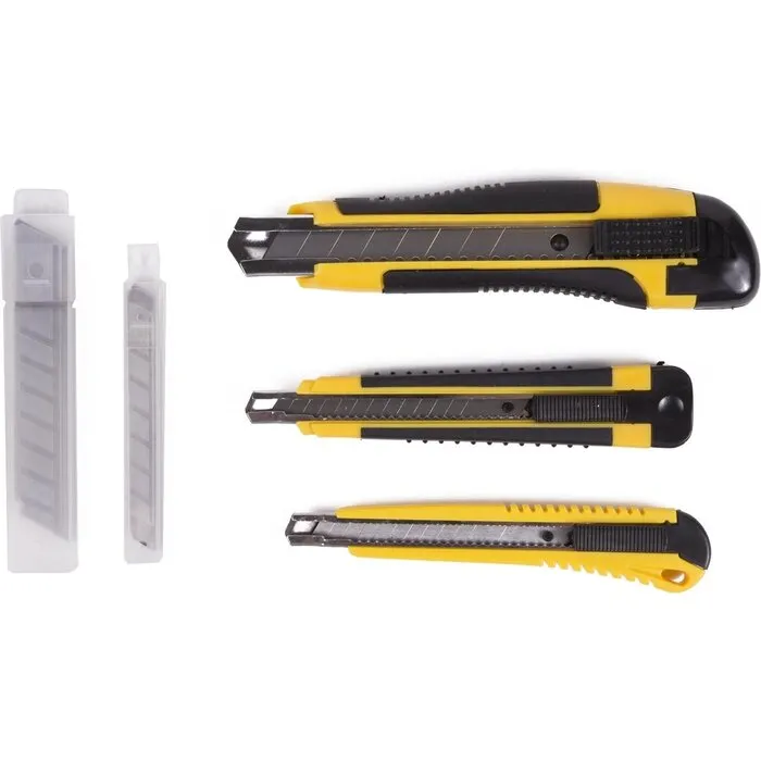 Benson Tools Afbreekmessen set 9 mm en 18 mm + 20 reservemessen