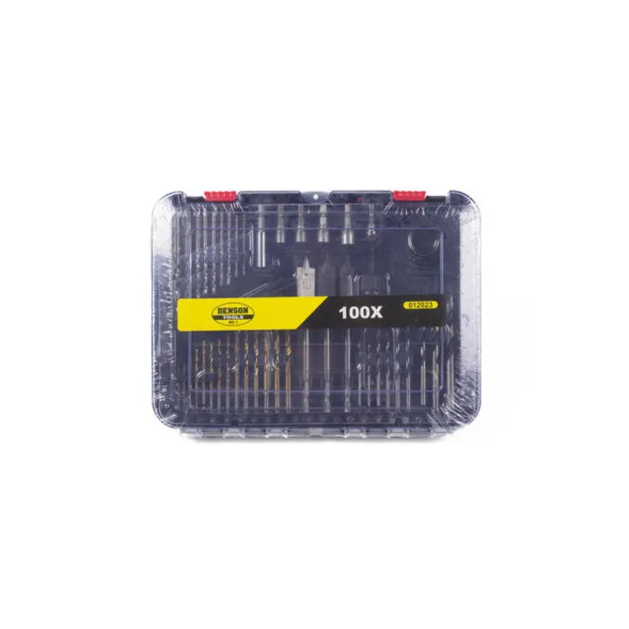 Benson Tools Benson Boor en bitset 100 dlg koffer