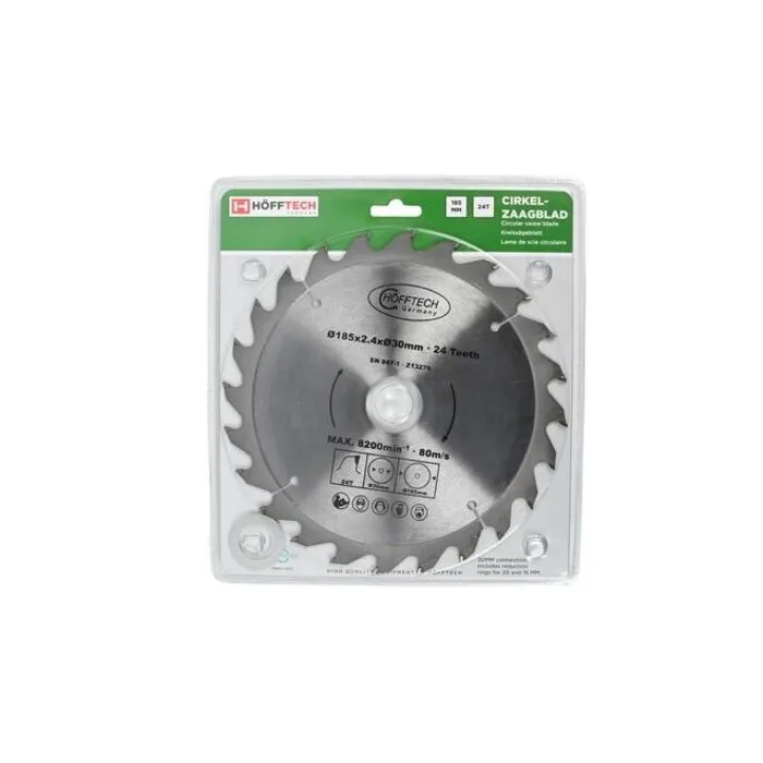 Höfftech Hofftech Cirkelzaagblad 185 x 30 - 24 tands