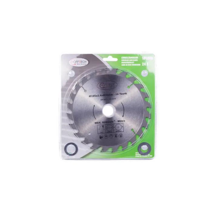 Höfftech Hofftech Cirkelzaagblad 185 x 30 - 24 tands