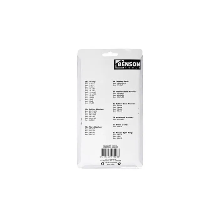 Benson Tools Benson Dichtringen assorti 125 dlg box