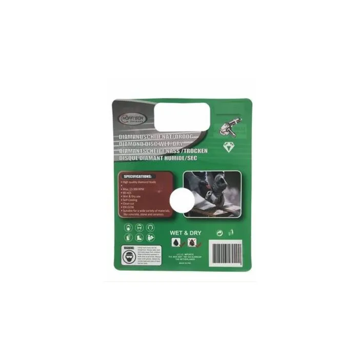 Benson Tools Diamantschijf ø180 mm nat/droog