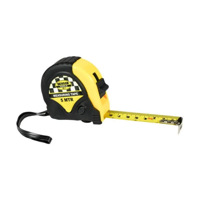Benson Tools Rolbandmaat rubber 5 mtr x 19 mm