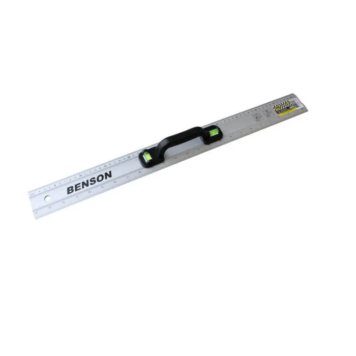 Benson Tools Liniaal 60 cm alu + waterpas met grip