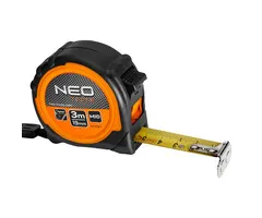 NEO Rolmaat 3mtr, Magnetisch dubbel slot