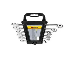 Topex TOPEX Ring/steeksleutelset 8-17mm