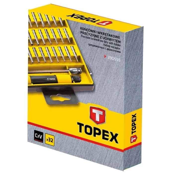 Topex TOPEX Precisie Schroevendraaierset 32 Delig