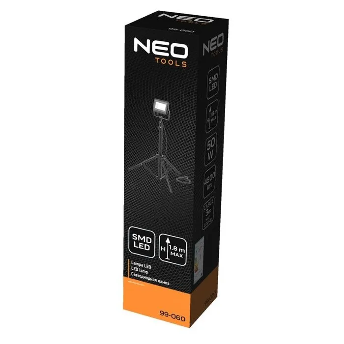 NEO NEO Bouwlamp 50 watt LED op statief