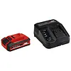 Einhell Gereedschap Einhell Starterkit 18V 4,0 AH Plus + Acculader SET
